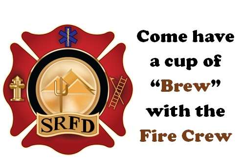 Brew With The Fire Crew Graphic from Santa Rita Fire District